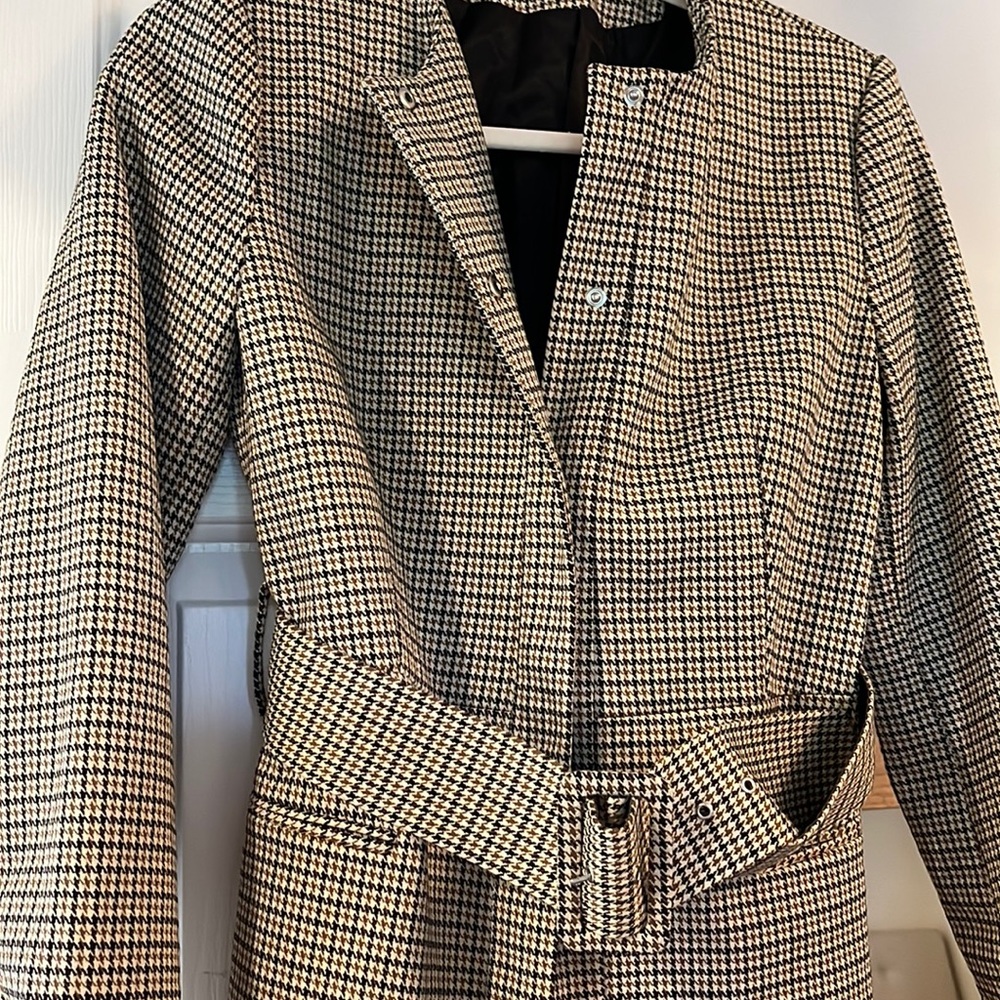 Zara Tweed Blazer Dress